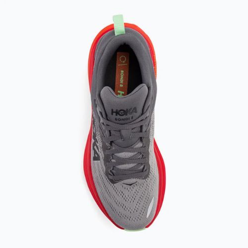 Herren HOKA Bondi 8 castlerock/flame Laufschuhe