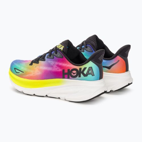 Herren Laufschuhe HOKA Clifton 9 schwarz/multi