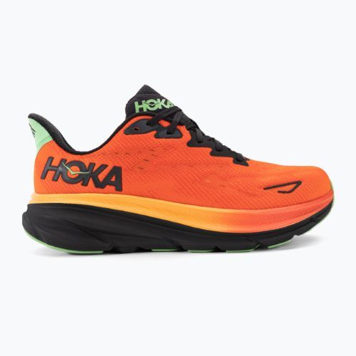 Herren Laufschuhe HOKA Clifton 9 flamme/vibrant orange