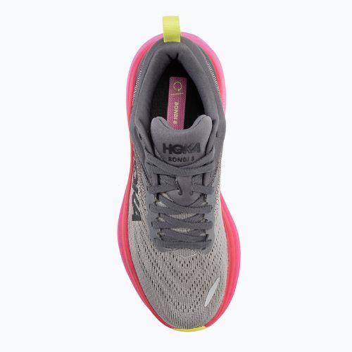 Damen Laufschuhe HOKA Bondi 8 castlerock/strawberry