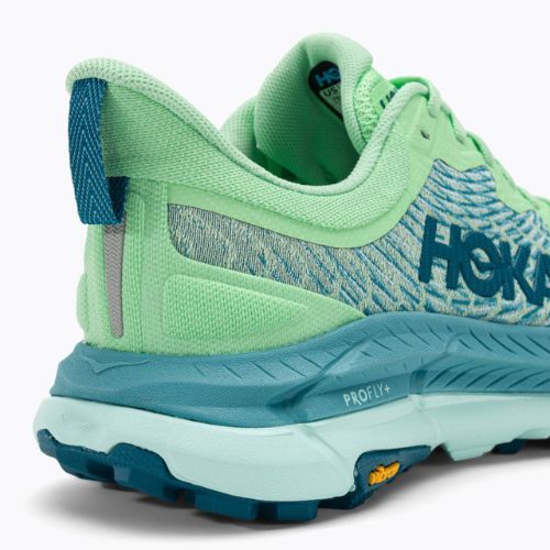 Damen Laufschuhe HOKA Mafate Speed 4 lime glow/ocean mist