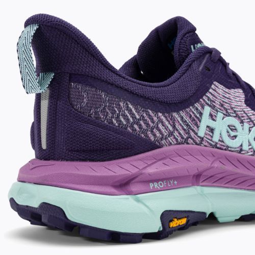 Damen Laufschuhe HOKA Mafate Speed 4 night sky/orchid flower