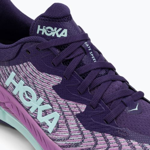 Damen Laufschuhe HOKA Mafate Speed 4 night sky/orchid flower