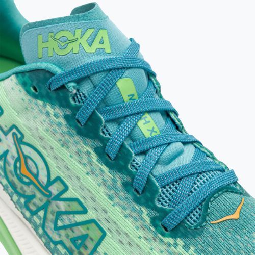 Herren Laufschuhe HOKA Mach X ocean mist/lime glow