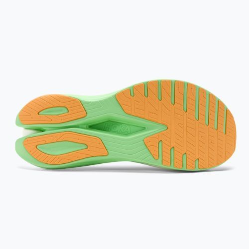 Herren Laufschuhe HOKA Mach X ocean mist/lime glow