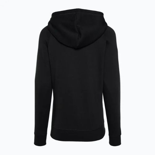 Damen New Balance Core Fleece Hoodie schwarz