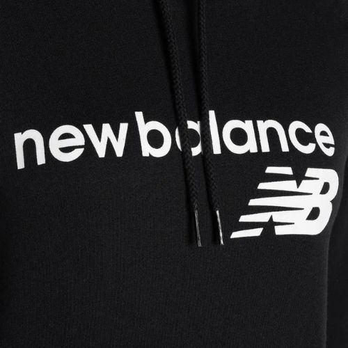 Damen New Balance Core Fleece Hoodie schwarz