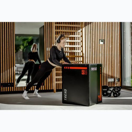 TREXO TRX-PB08 8kg plyometrische Box schwarz