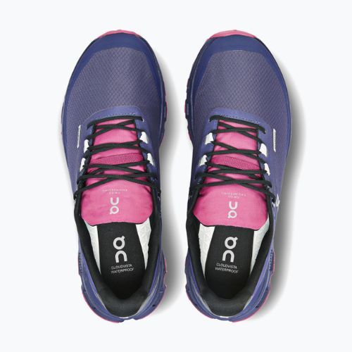 Damen Laufschuhe On Cloudvista Wasserdicht flint/acai