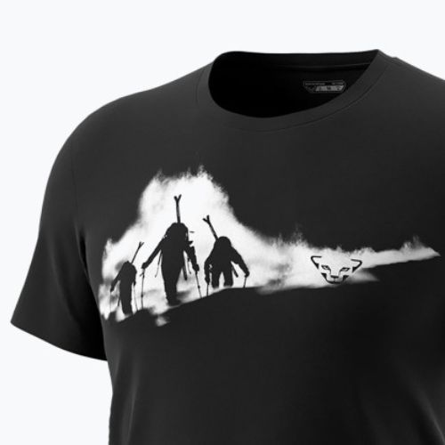 Herren DYNAFIT Graphic CO schwarz/aszierend T-Shirt