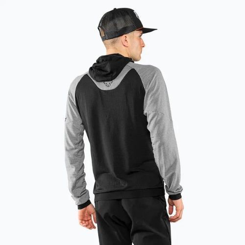 Herren DYNAFIT Speed PTC Kapuzen-Sprungjacke quiet shade melange