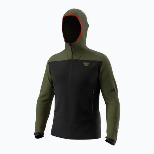 Herren DYNAFIT Tigard PTC Skitjacke mit Kapuze oliv Nacht