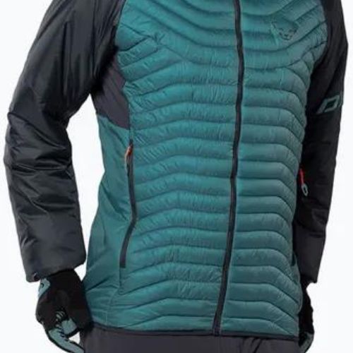 Herren DYNAFIT Spped Insulation Kapuzen-Ski-Jacke Heidelbeere Sturm blau