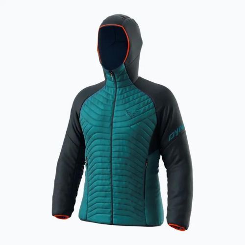 Herren DYNAFIT Spped Insulation Kapuzen-Ski-Jacke Heidelbeere Sturm blau