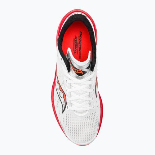 Herren Laufschuhe Saucony Endorphin Speed 3 weiß/blck/vizi