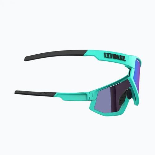 Bliz Fusion Nano Optics Nordic Light S2 Fahrradbrille matt türkis/begonien/violett blau multi