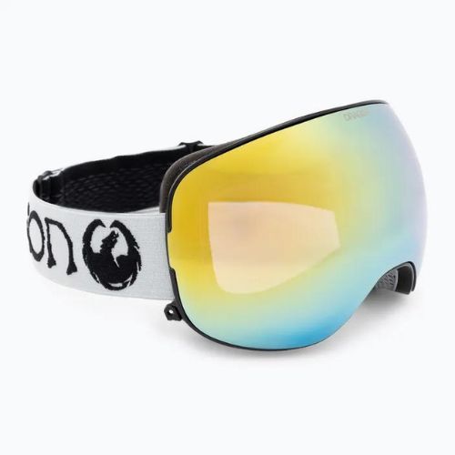 DRAGON X2 classic grau/lumalens gold ion/amber Skibrille