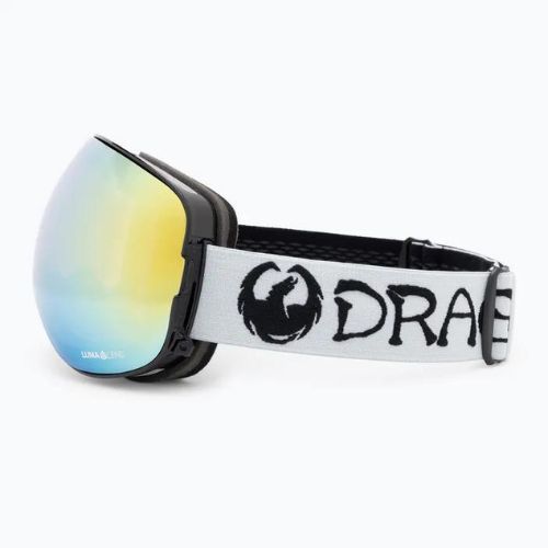 DRAGON X2 classic grau/lumalens gold ion/amber Skibrille