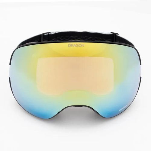DRAGON X2 classic grau/lumalens gold ion/amber Skibrille