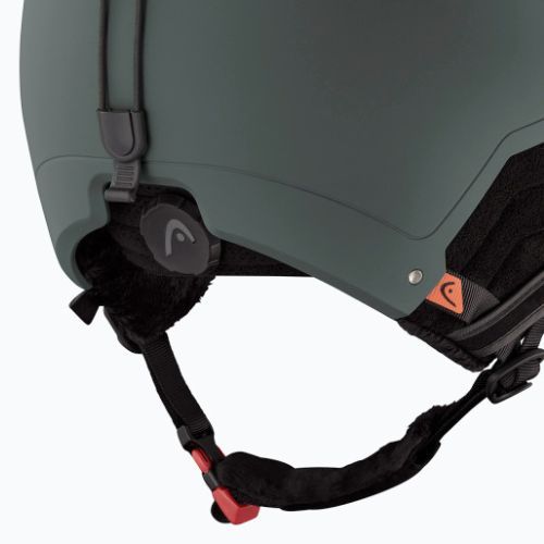 HEAD Compact Evo nightgreen Skihelm