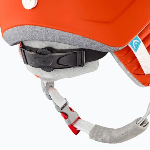 Kinder-Skihelm HEAD Mojo Set Paw + Goggles blau