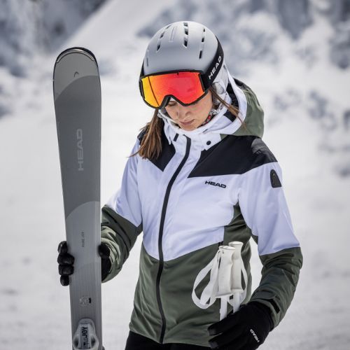 Damen-Abfahrtsski Head e.pure Joy SLR Joy Pro + Joy 9 silber/grau