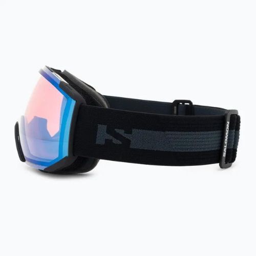 Salomon Radium Photo Skibrille schwarz/blau