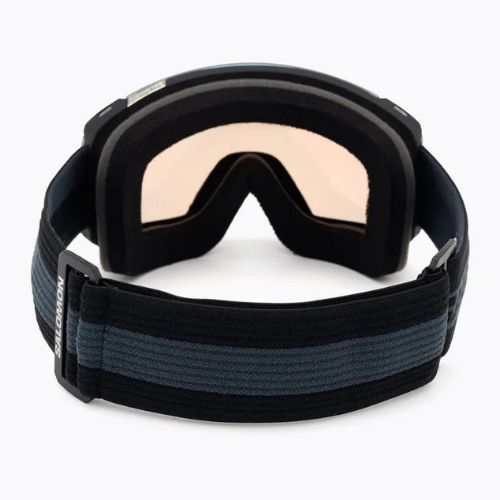 Salomon Radium Photo Skibrille schwarz/rot