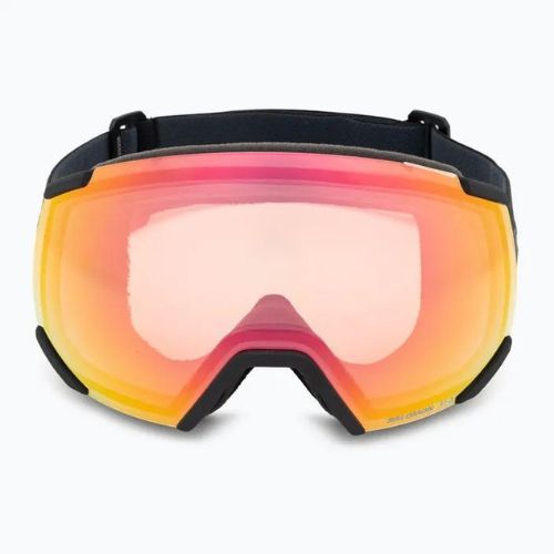Salomon Radium Photo Skibrille schwarz/rot