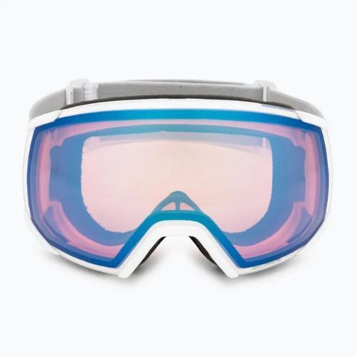 Salomon Radium Photo Skibrille weiß/blau