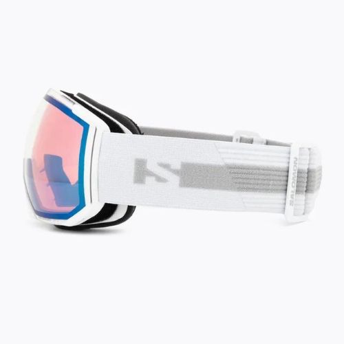 Salomon Radium Photo Skibrille weiß/blau