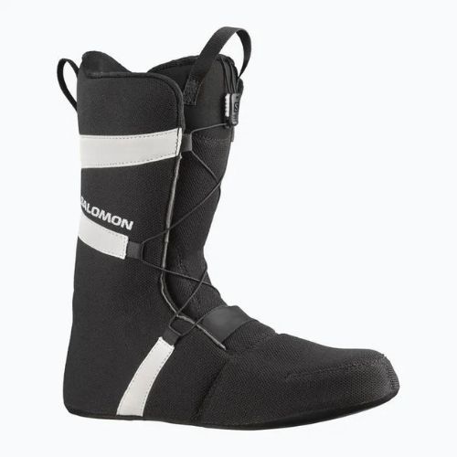 Herren Salomon Launch Boa SJ Boa schwarz/schwarz/weiß Snowboardschuhe