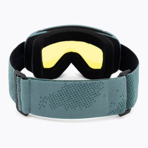 Salomon Lumi Flash atlantic blues/flash yellow Kinder-Skibrille