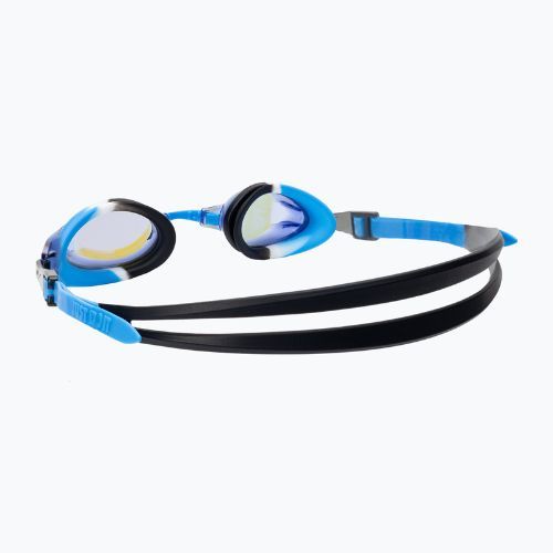Nike Kinder Schwimmbrille Chrom Foto blau