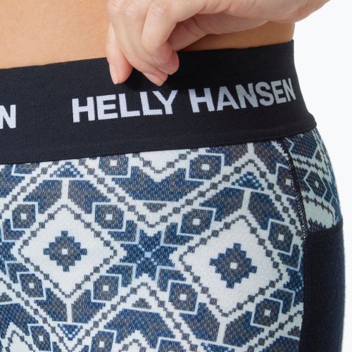 Helly Hansen Lifa Merino Midweight Damen-Thermohose navy star pixel