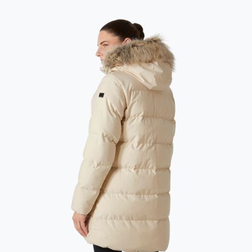 Women's Blossom Puffy Parka cremefarbene Daunenjacke