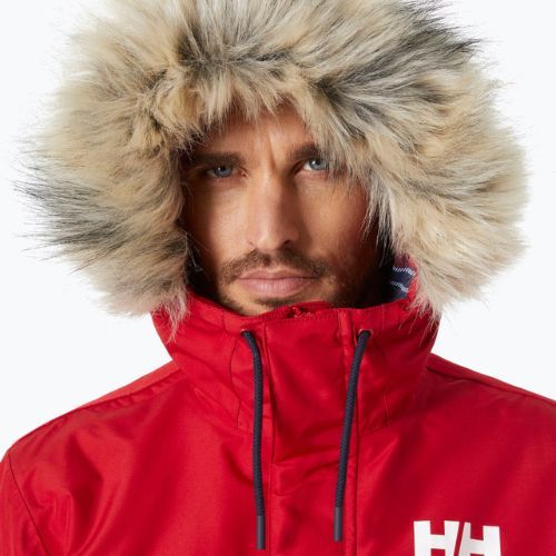 Helly Hansen Herren Daunenjacke Coastal 3.0 Parka rot