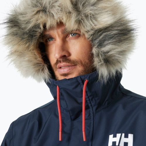 Herren Helly Hansen Coastal 3.0 Parka Daunenjacke navy