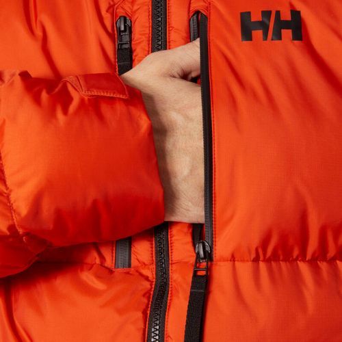 Herren Helly Hansen Park Puff Parka Daunenjacke patrol orange