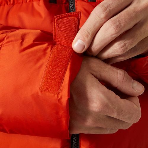 Herren Helly Hansen Park Puff Parka Daunenjacke patrol orange