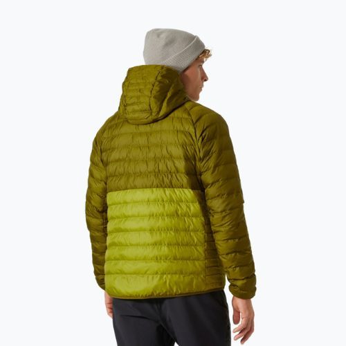 Men's Helly Hansen Banff Hooded Insulator Daunenjacke helles Moos