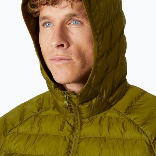 Men's Helly Hansen Banff Hooded Insulator Daunenjacke helles Moos