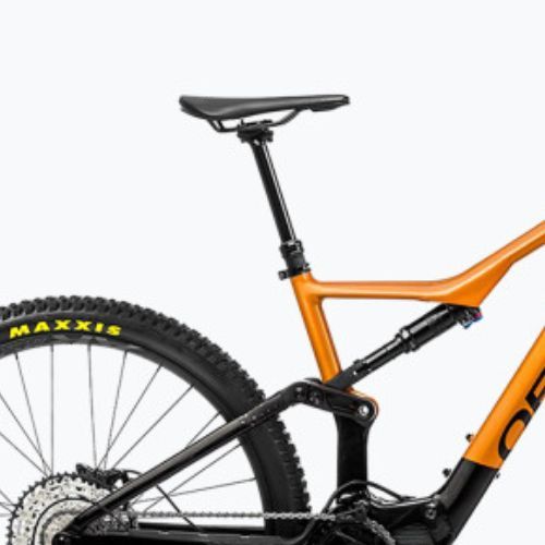 Orbea Rise H30 540Wh orange/schwarzes Elektrofahrrad