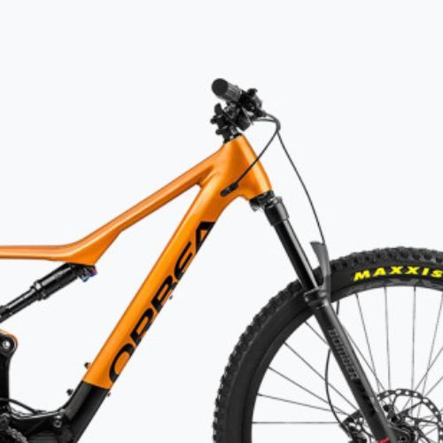 Orbea Rise H30 540Wh orange/schwarzes Elektrofahrrad