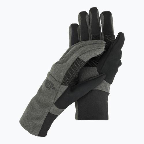 Herren-Trekkinghandschuhe The North Face Apex Etip dunkelgrau heather