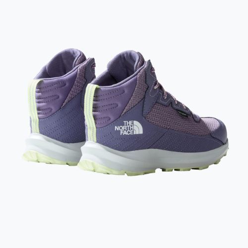 The North Face Fastpack Hiker Mid Wp lunar slate/lupine Kinder-Trekkingstiefel