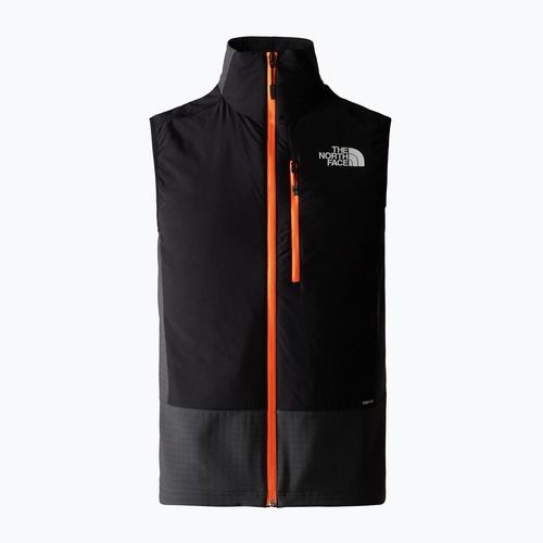 Damenweste The North Face Dawn Turn Hybrid Ventrix asphaltgrau/schwarz/schockierend orange