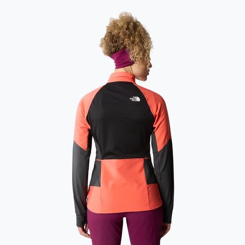 Damen Softshelljacke The North Face Dawn Turn Softshell schwarz/radiant orange/asphalt grau