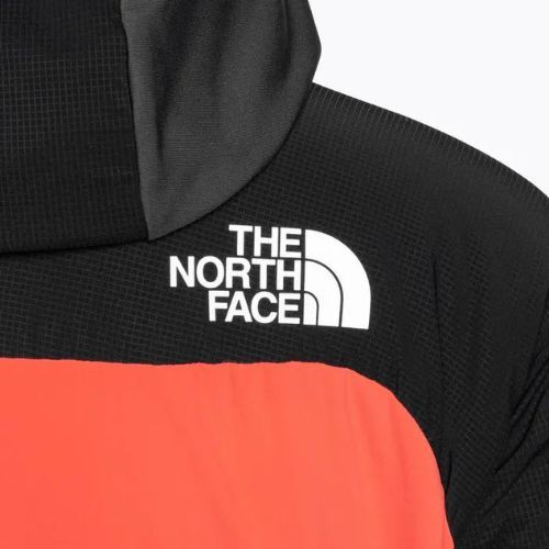 Damen Daunenjacke The North Face Dawn Turn Hybrid Ventrix Hoodie strahlend orange/schwarz/asphaltgrau