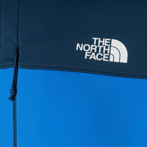 Herren Softshell-Jacke The North Face Diablo Softshell Abnehmbare Kapuze optisch blau/schattig blau